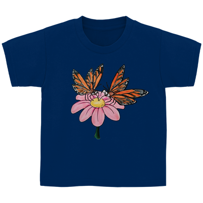 Kinder T-Shirt Krabbelcrew Schmetterlinge