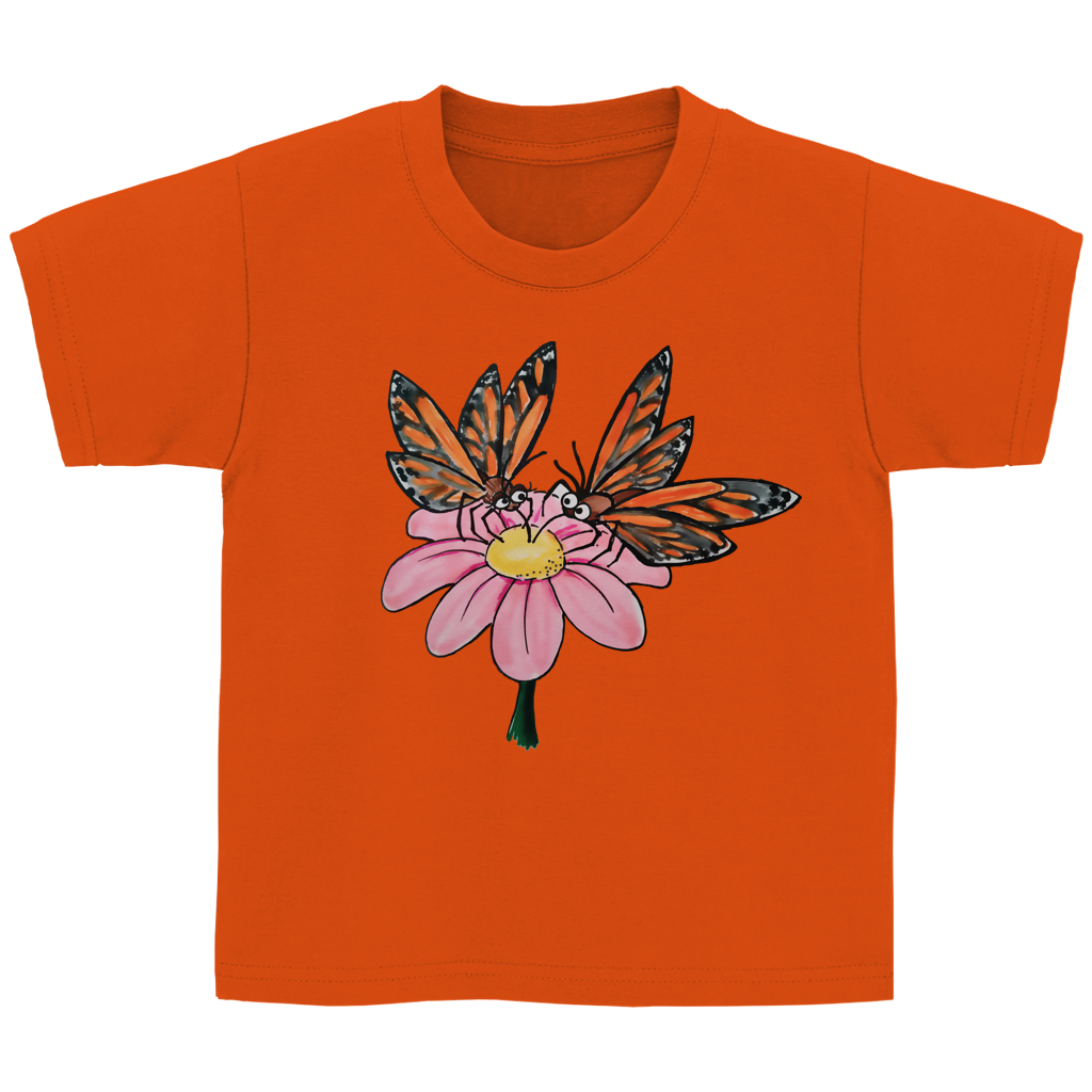 Kinder T-Shirt Krabbelcrew Schmetterlinge