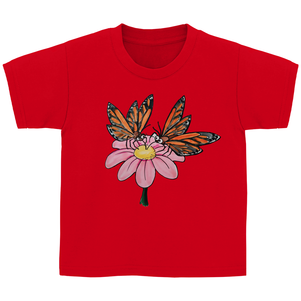 Kinder T-Shirt Krabbelcrew Schmetterlinge
