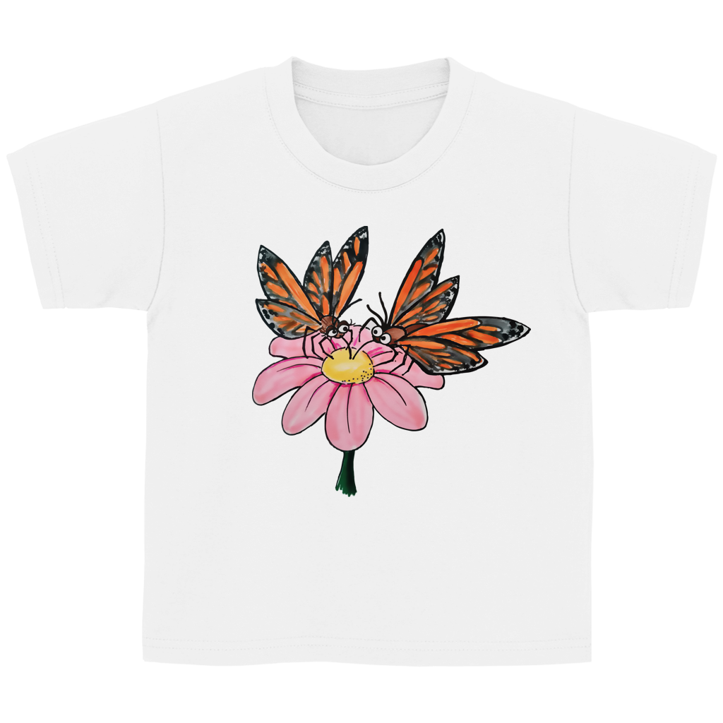 Kinder T-Shirt Krabbelcrew Schmetterlinge