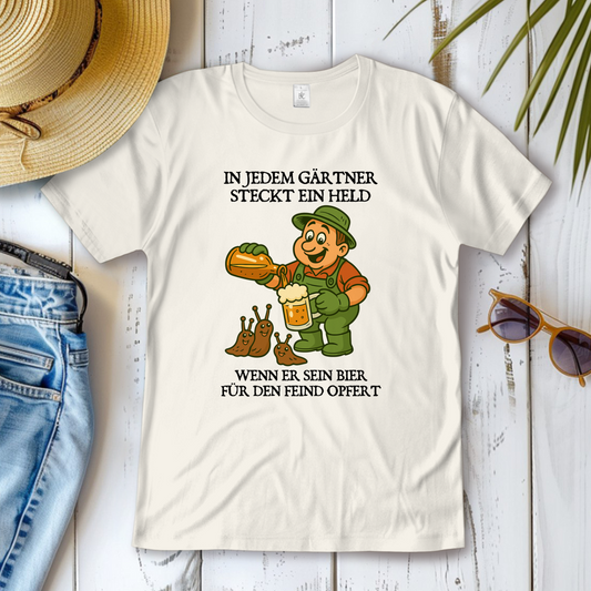 Damen T-Shirt Bierfalle