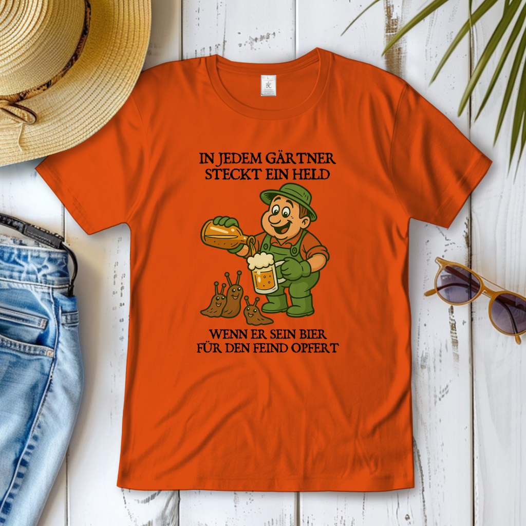 Damen T-Shirt Bierfalle