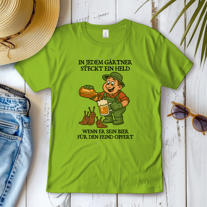 Damen T-Shirt Bierfalle