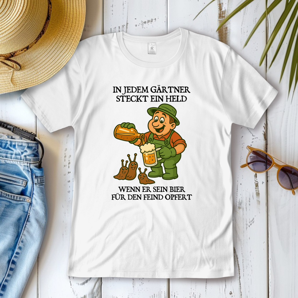 Damen T-Shirt Bierfalle