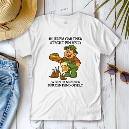 Damen T-Shirt Bierfalle