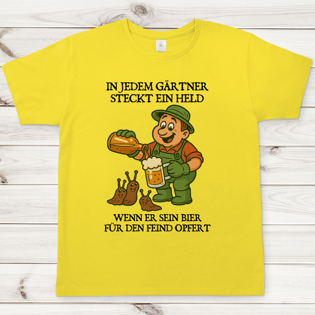 Herren T-Shirt Bierfalle