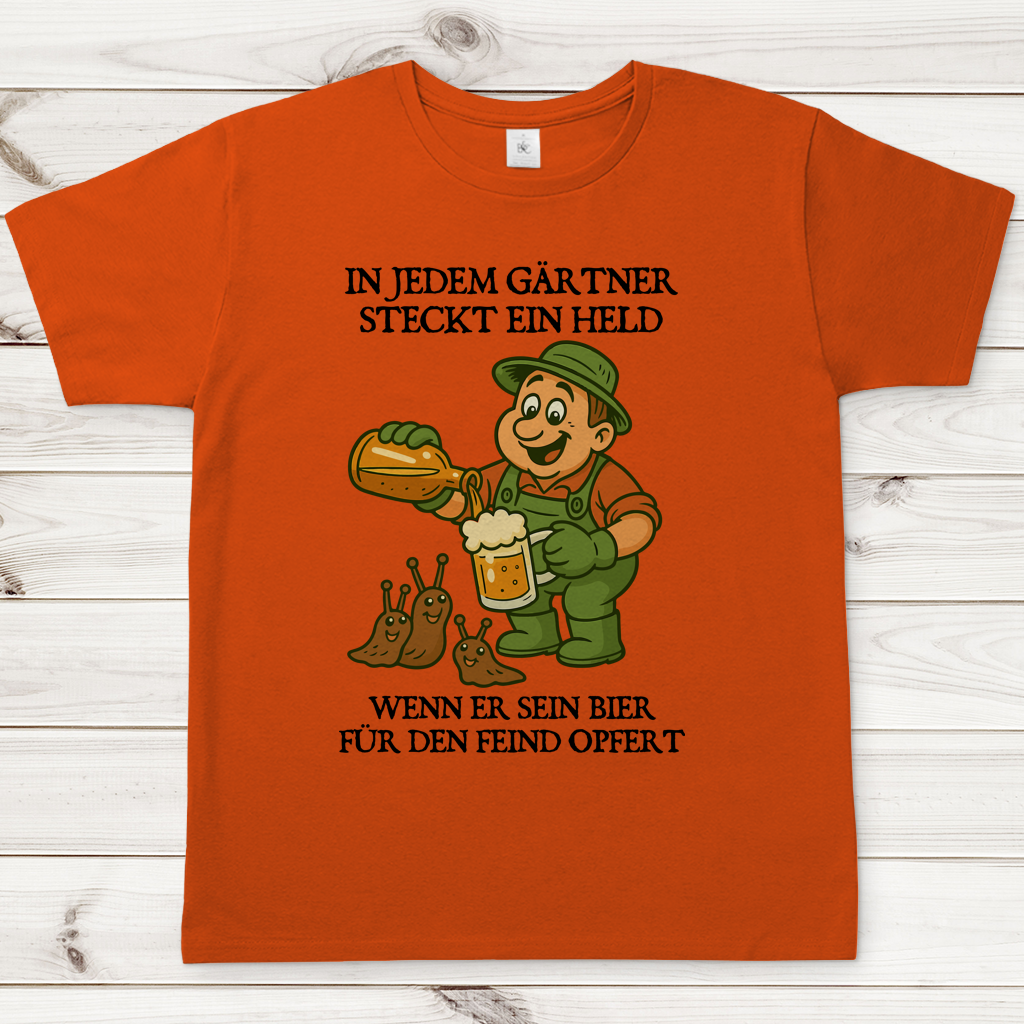 Herren T-Shirt Bierfalle