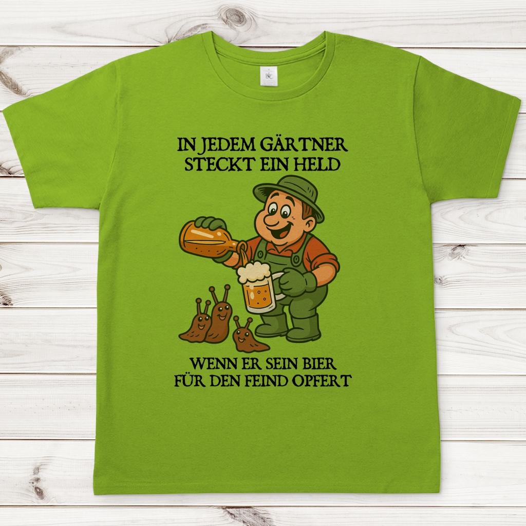 Herren T-Shirt Bierfalle