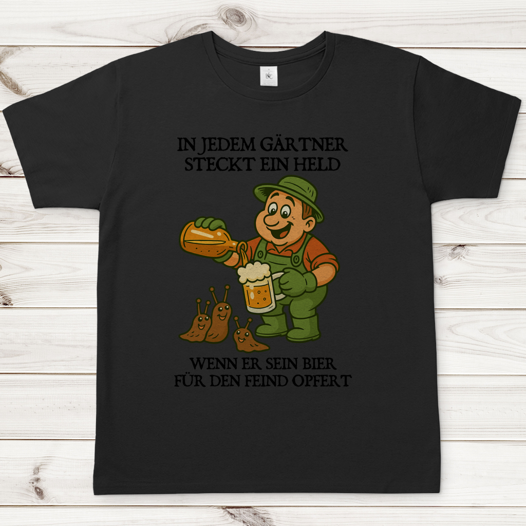 Herren T-Shirt Bierfalle