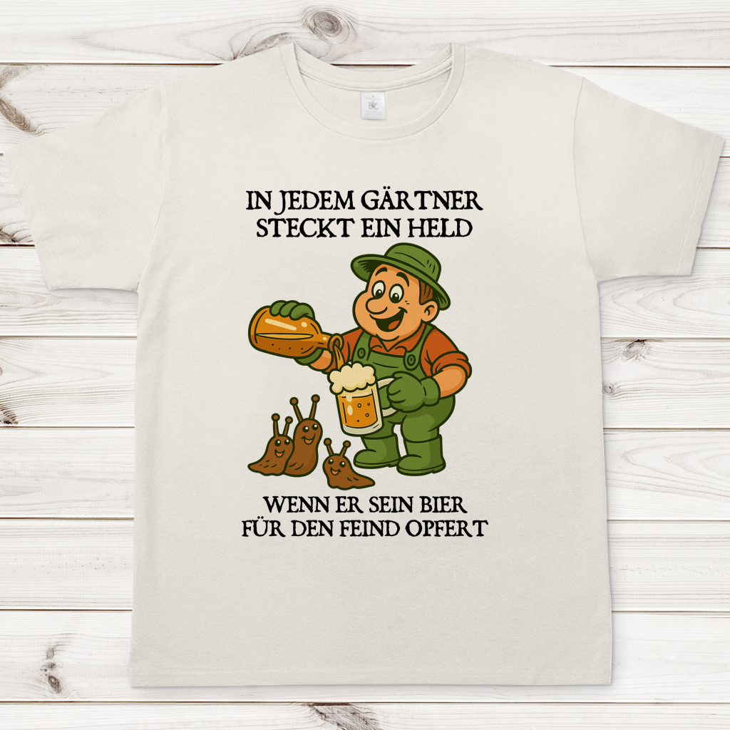 Herren T-Shirt Bierfalle
