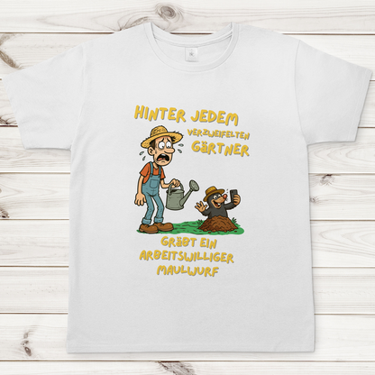 Herren T-Shirt Maulwurf  vs. Gärtner