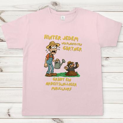 Herren T-Shirt Maulwurf  vs. Gärtner