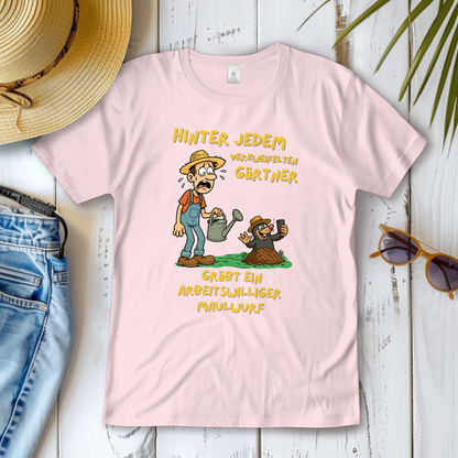 Damen T-Shirt Maulwurf  vs. Gärtner