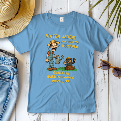 Damen T-Shirt Maulwurf  vs. Gärtner