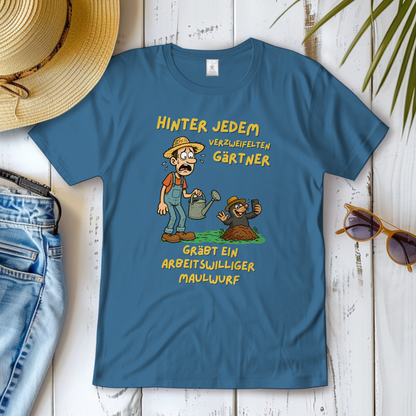 Damen T-Shirt Maulwurf  vs. Gärtner