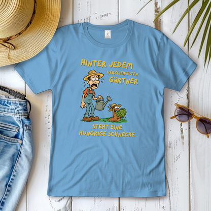 Damen T-Shirt Schnecke vs. Gärtner