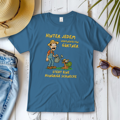 Damen T-Shirt Schnecke vs. Gärtner