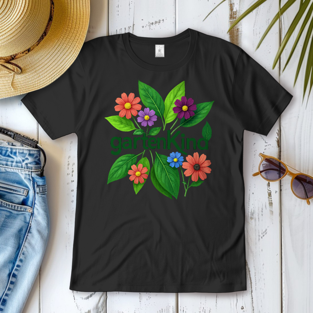 Damen T-Shirt Gartenkind