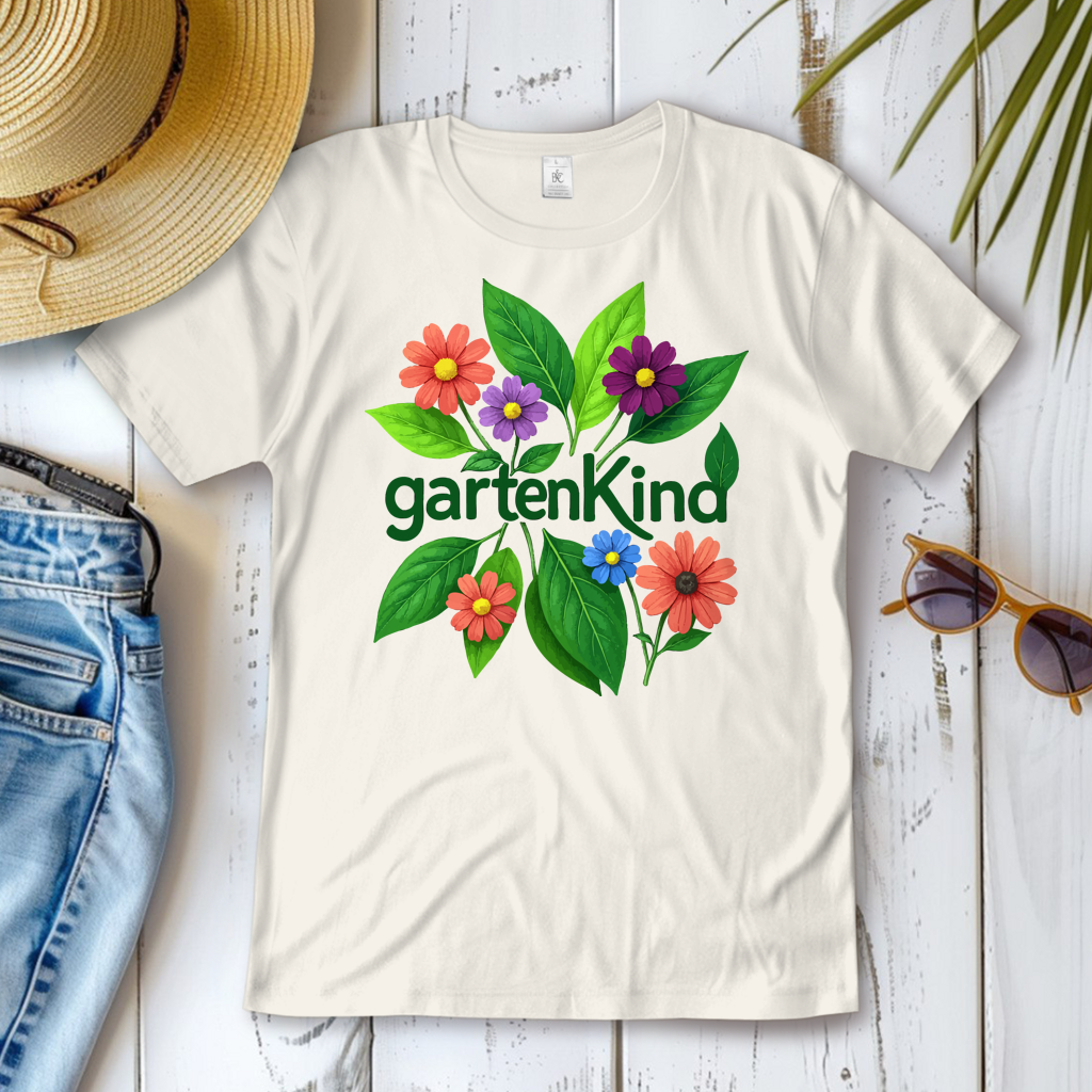 Damen T-Shirt Gartenkind