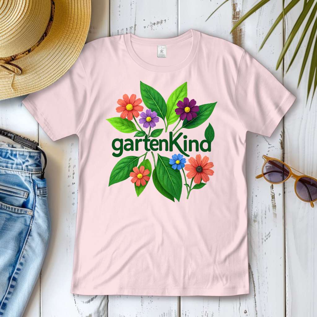 Damen T-Shirt Gartenkind
