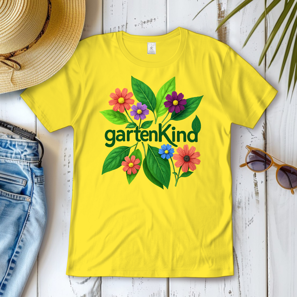 Damen T-Shirt Gartenkind