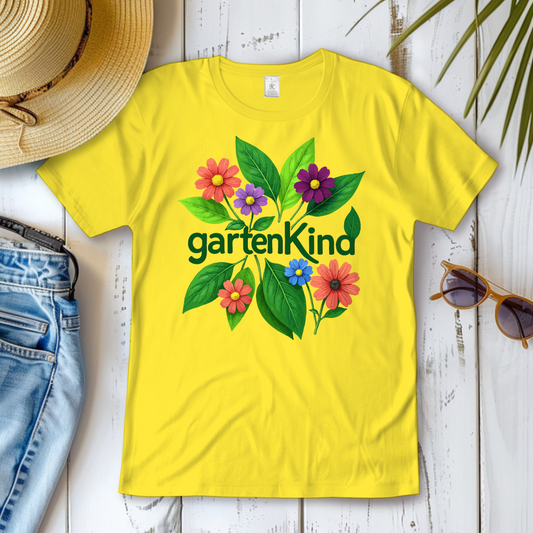 Damen T-Shirt Gartenkind