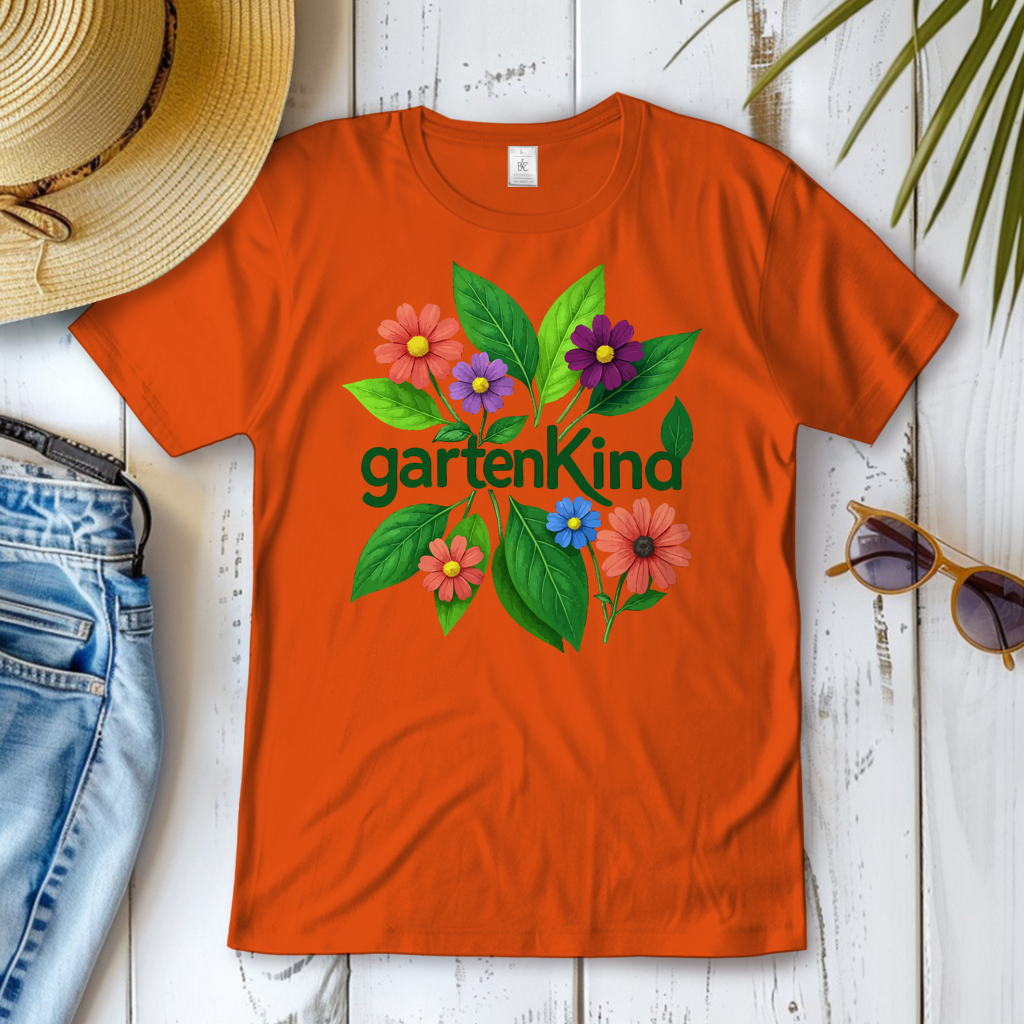 Damen T-Shirt Gartenkind