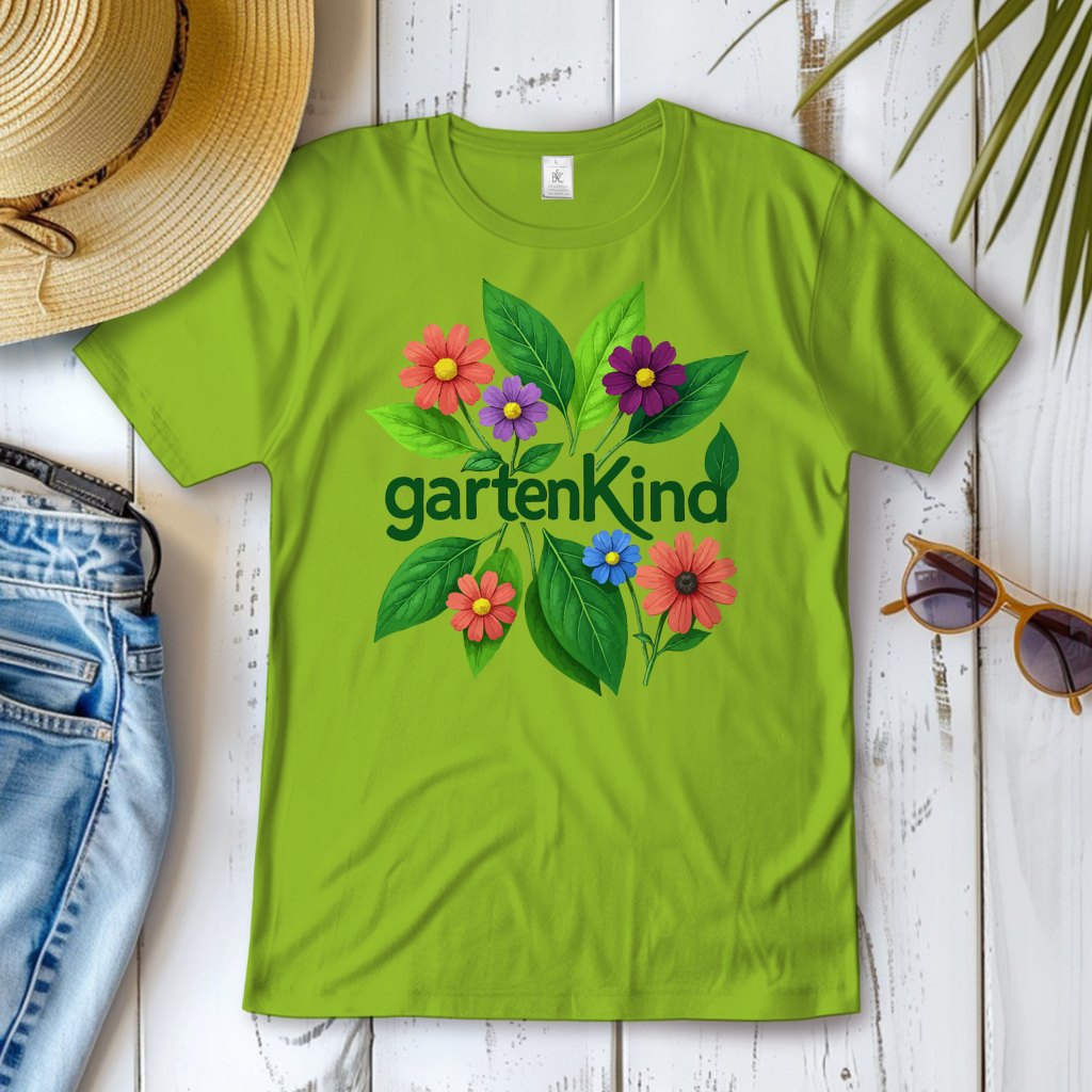 Damen T-Shirt Gartenkind