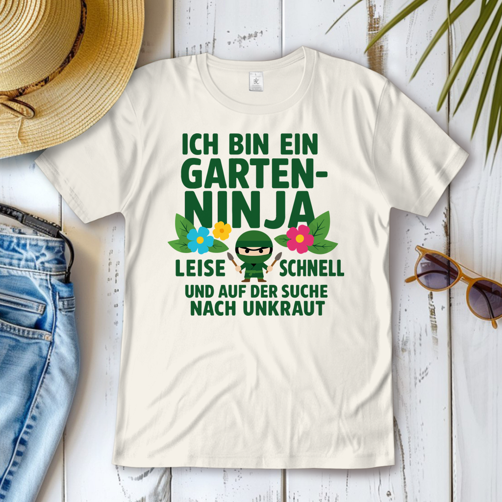 Damen T-Shirt Gartenninja