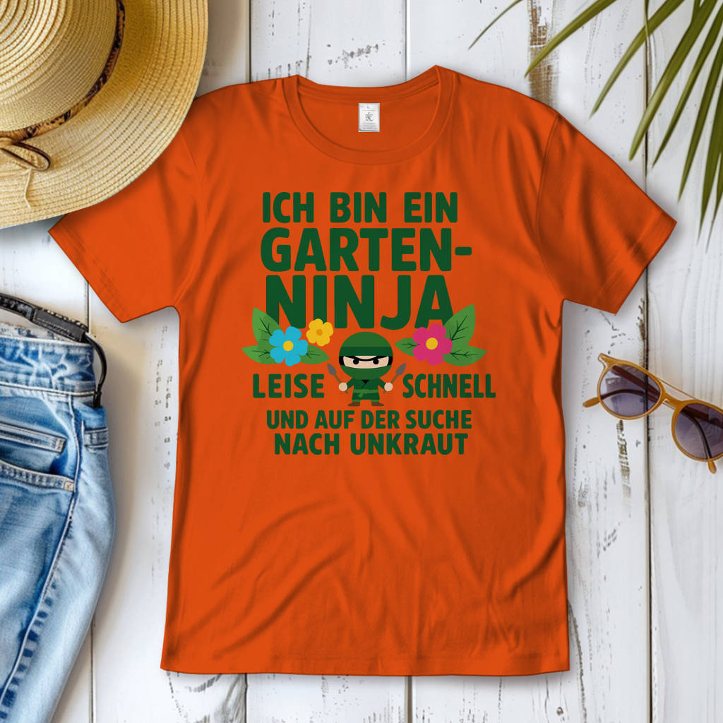 Damen T-Shirt Gartenninja