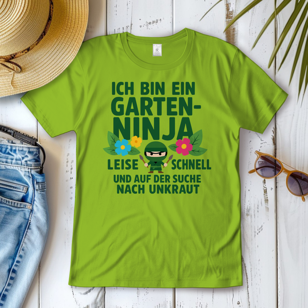 Damen T-Shirt Gartenninja