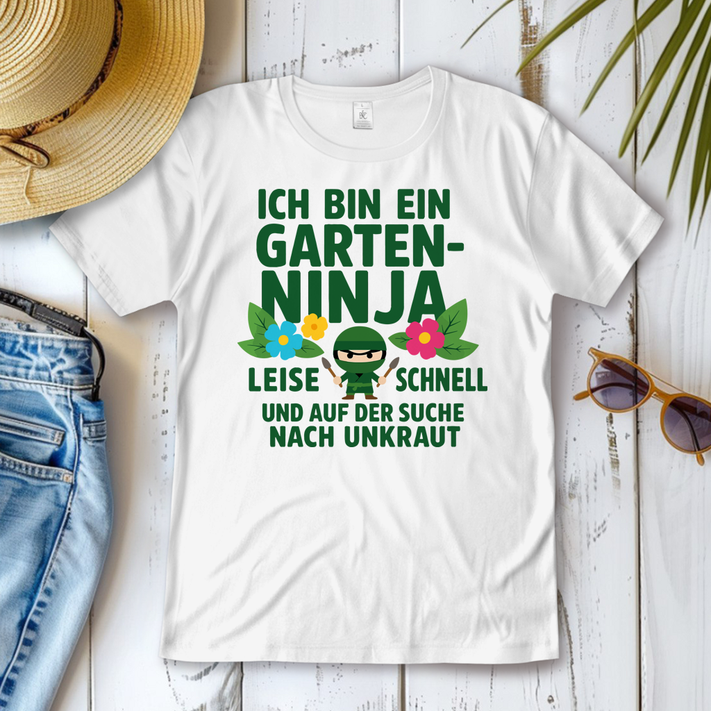 Damen T-Shirt Gartenninja