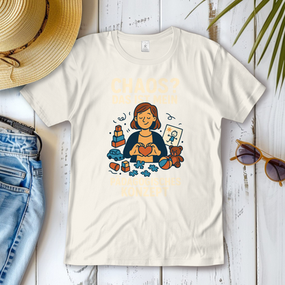 Damen T-Shirt Chaos ist mein Pädagogisches Konzept