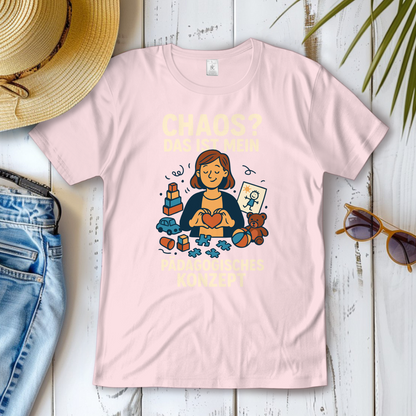 Damen T-Shirt Chaos ist mein Pädagogisches Konzept