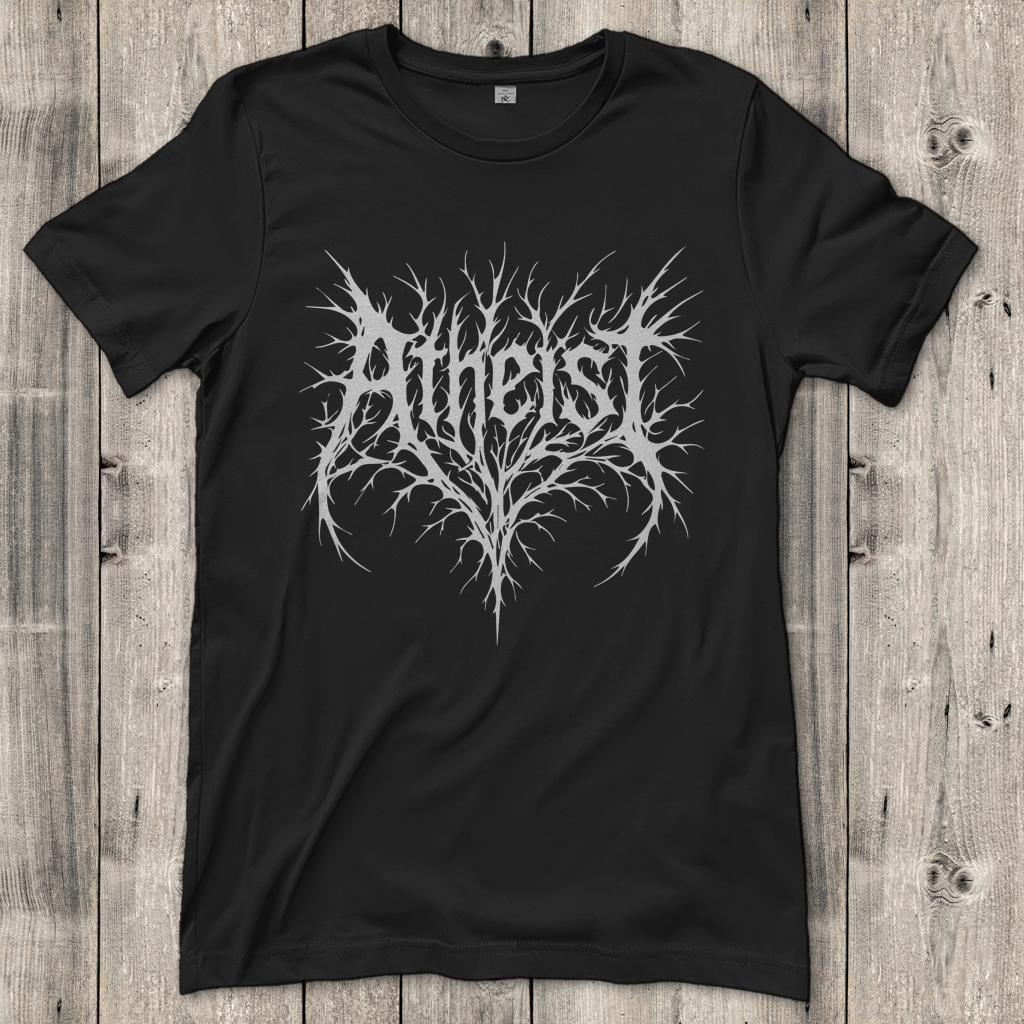 Damen T-Shirt Atheist Logo