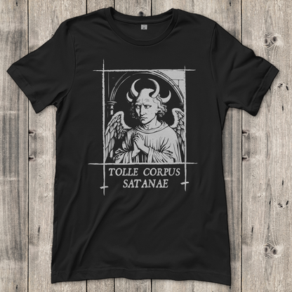 Damen T-Shirt Tolle Corpus Satanae