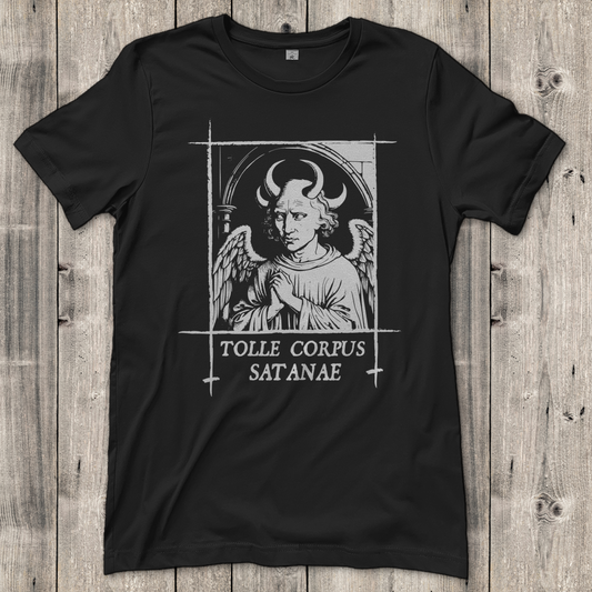 Damen T-Shirt Tolle Corpus Satanae