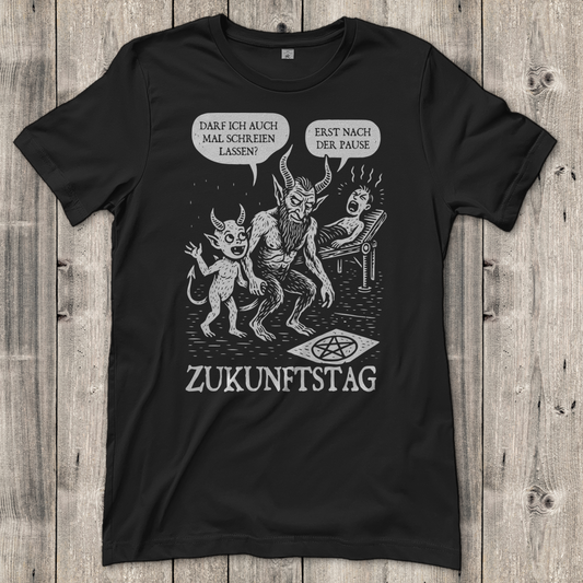 Damen T-Shirt Zukunftstag in der Hölle