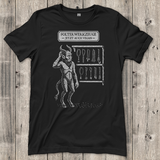 Damen T-Shirt Folterwerkzeuge jetzt auch Vegan