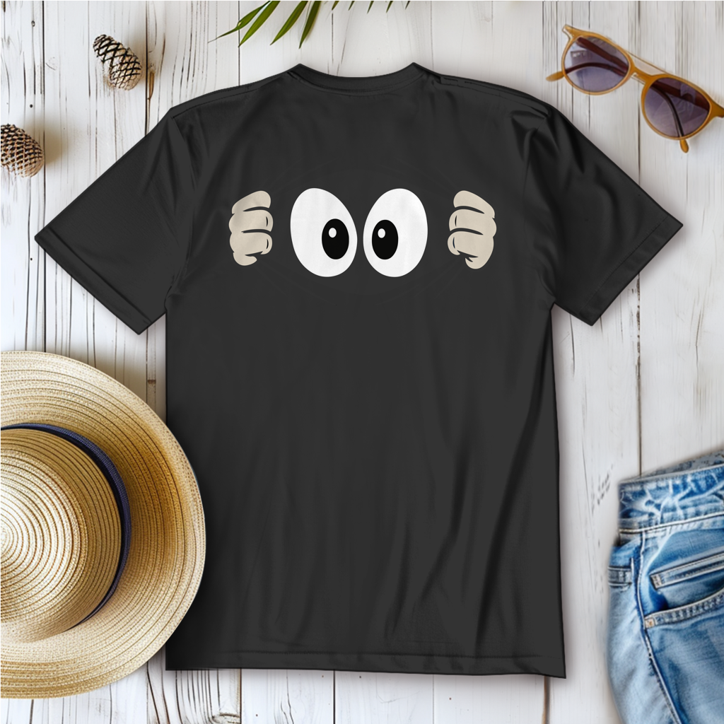 Damen T-Shirt Erzieherin - Ich habe auch hinten Augen