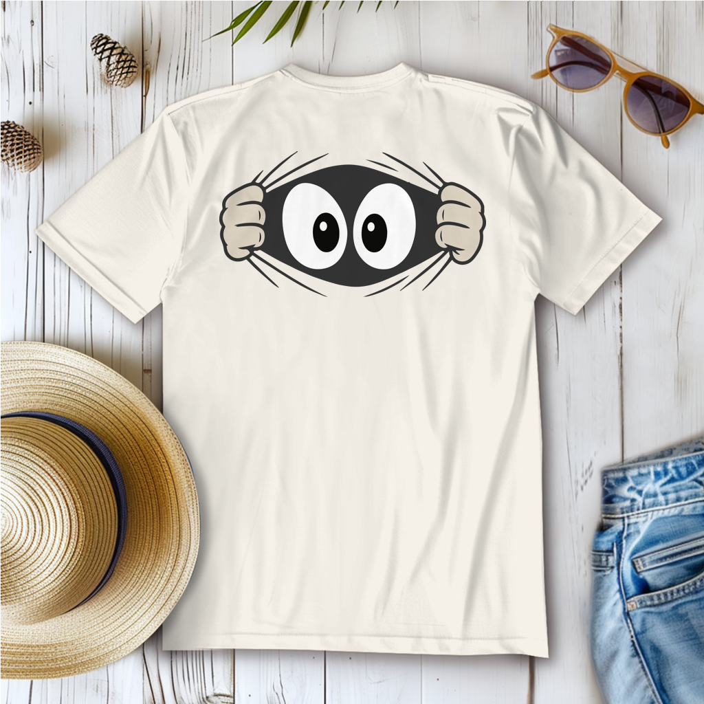 Damen T-Shirt Erzieherin - Ich habe auch hinten Augen