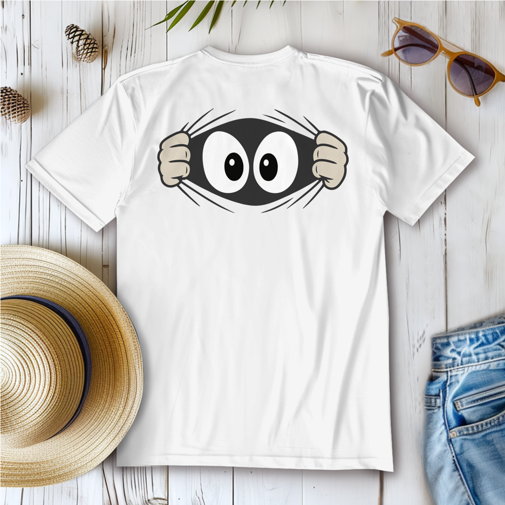 Damen T-Shirt Erzieherin - Ich habe auch hinten Augen