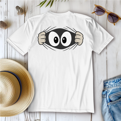 Damen T-Shirt Erzieherin - Ich habe auch hinten Augen