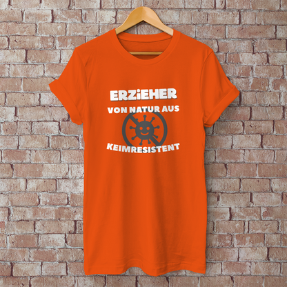 Herren T-Shirt Erzieher - Von Natur aus Keimresistent
