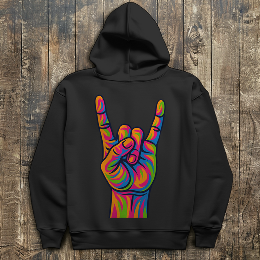Herren Hoodie Horns in Color