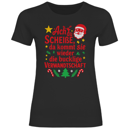Damen T-Shirt bucklige Verwandschaft