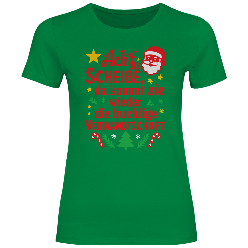 Damen T-Shirt bucklige Verwandschaft