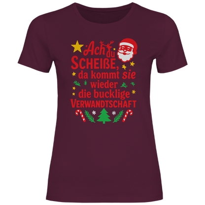 Damen T-Shirt bucklige Verwandschaft