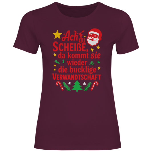 Damen T-Shirt bucklige Verwandschaft