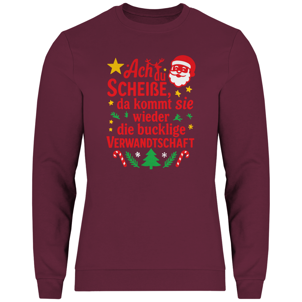 Herren Sweatshirt bucklige Verwandschaft